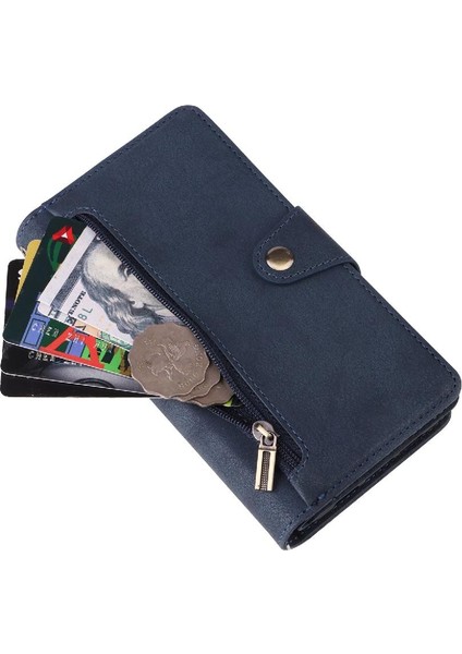 Google Piksel 3A Xl Fermuar Cüzdan Kapak Kart Tutucu Manyetik Için Kılıf (Yurt Dışından) fırsatları