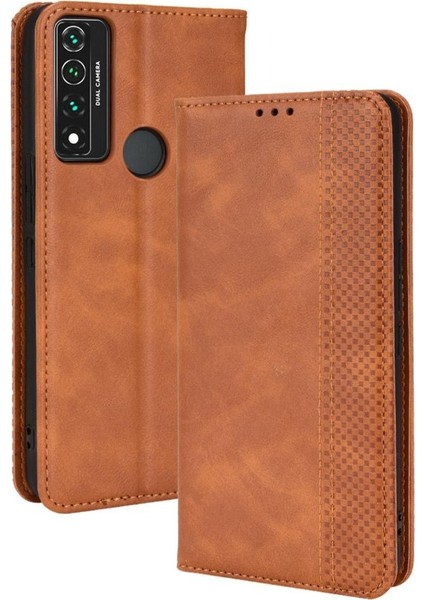 Tcl 4x 5g Pu Deri Cüzdan Manyetik Kapatma Için Kılıf (Yurt Dışından)