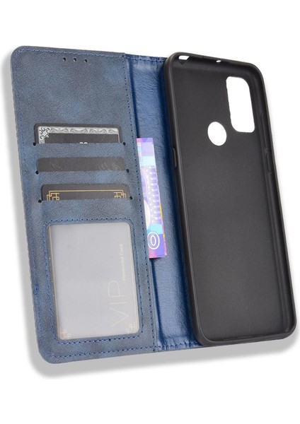 Alcatel 1s 2021 Cüzdan Manyetik Kapatma Pu Deri Kılıf (Yurt Dışından) fırsatları