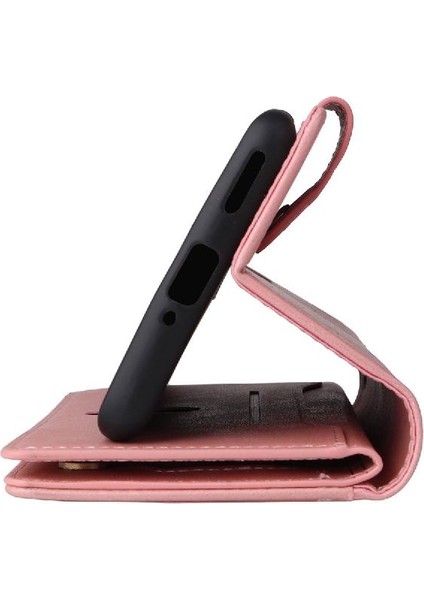 Oneplus 7 Pro Için Kılıf El Kayışı Kart Tutucu Kapak ile Manyetik Deri (Yurt Dışından)