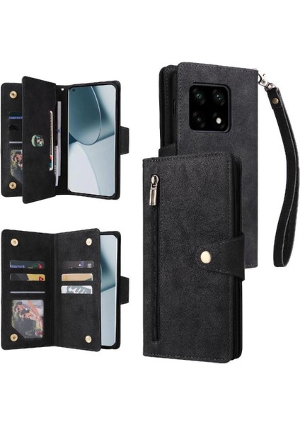 El Kayışı Kart Tutucu Manyetik Deri ile Oneplus 10 Pro 5g Için Kılıf (Yurt Dışından)