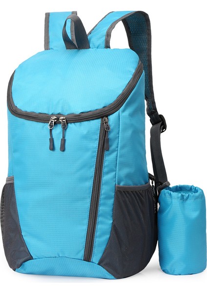 Yeni Katlanır Sırt Çantası Hafif Katlanır Çanta Su Geçirmez Büyük Kapasiteli Sırt Çantası Seyahat Dağcılık Çantası Katlanır Sırt Çantası (Yurt Dışından)