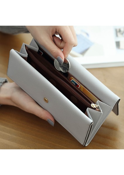 Büyük Kapasiteli Çok Yuvalı Çok Işlevli Moda Cüzdanı (Yurt Dışından) indirimleri