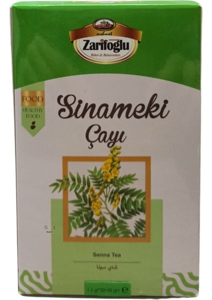 Sinameki Çayı Otu Bitkisi Şifalı Bitkiler 30 Paket Poşet Çay