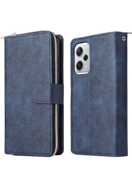 Xiaomi Redmi Not 12 Pro Artı Fermuar Cep Cüzdan Kılıf 9 (Yurt Dışından)