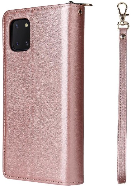 Samsung Galaxy Not 10 Lite Için Kılıf Kart Tutucu ile El Kayışı Fermuar 9 (Yurt Dışından) fırsatları