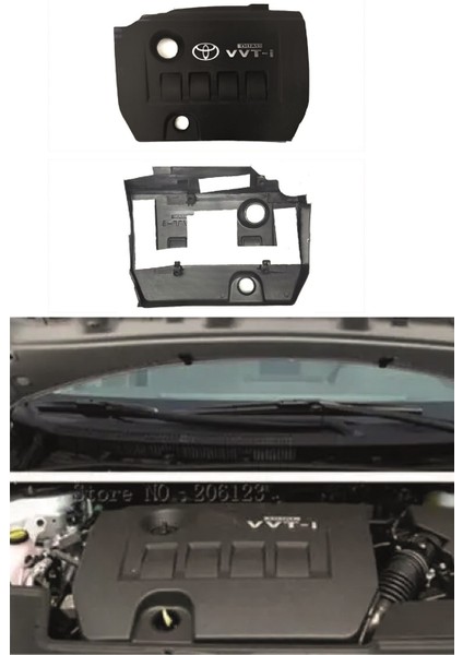 Motor Koruma Kapağı Toyota Corolla Verso Benzinli 2007-2020