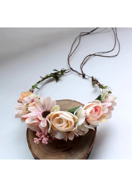 AT06 cc Düğün Kafa Bandı Çiçek Saç Bandı Saç Takı Charms Nişan Aksesuarları Gelin Nedime Için 100% El Yapımı Şapkalar AT06 (Yurt Dışından) fırsatları