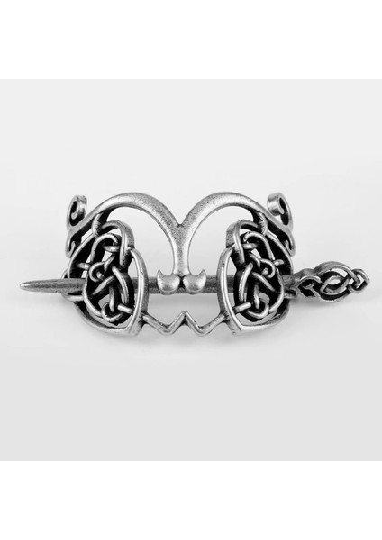 Kırmızı Kadın Tokalar Takı Viking Saç Celtics Knots Crown Vintage Stil Iskandinav Mitolojisi Saç Klipleri Saç Sopa Saç Aksesuarları (Yurt Dışından)