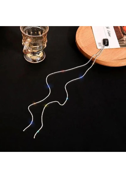 HH010-20 Kadınlar Için 2 Adet Kore Tokalar Uzun Püskül Saç Aksesuarları Inci Örgülü Saç Zinciri Artefakt Kafa Takı Düğün Ziyafet Mücevher (Yurt Dışından)