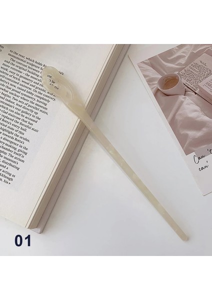 No.1 Boyutu Sıcak Satış Çin Tarzı Saç Çubukları Vintage Asetat Chopstick Kadın Tokalar Saç cl Düğün Saç Takı Aksesuarları (Yurt Dışından)