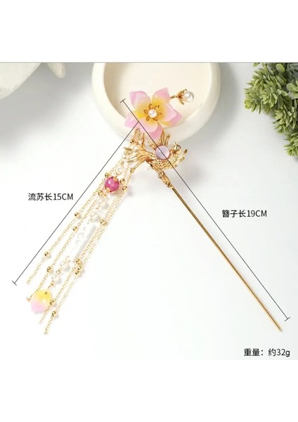 No.13 Boyutu Fashioese Tarzı Saç Sopaları Vintage Asetat Akçaağaç Yaprağı Chopstick Kadın Tokalar Saç cl Saç Takı Aksesuarları (Yurt Dışından)