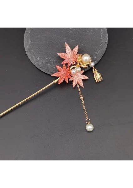 No.13 Boyutu Fashioese Tarzı Saç Sopaları Vintage Asetat Akçaağaç Yaprağı Chopstick Kadın Tokalar Saç cl Saç Takı Aksesuarları (Yurt Dışından) fiyatları