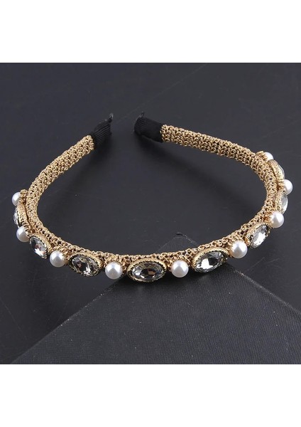No.1 Boyutu Yeni Moda Küçük Renk Rhinestone Inci Parçacık Kafa Altın Iplik Sarılmış Kişilik Bayanlar Eğlence HEDIYEHAIRACCESSORIES804 (Yurt Dışından) fırsatları