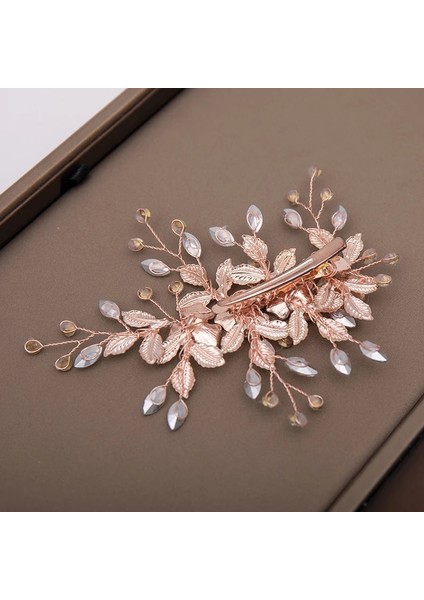 Gümüş Rengi Trendy Altın Çiçek Firkete Gelin Saç Aksesuarları Düğün Başlığı Saç Süsleri Gelin Saç Takıları El Yapımı Saç Süsleri (Yurt Dışından) fırsatları