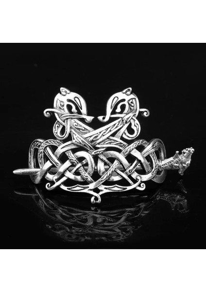 No.29 Beden Viking Firkete Celtics Knot Taç Vintage Metal Saç Sopa Runes Dragons Slayt Saç Tokası Kadın Saç Takı Aksesuar Hediyeler (Yurt Dışından) fiyatları