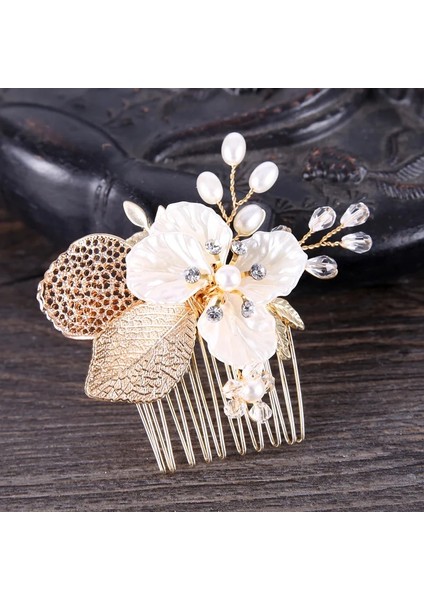 Resim Olarak Güzel Gelin Saç Aksesuarları Kristal Saç Tarakları Düğün Saç Klipleri Saç Kadınlar Takı Bırakır Gelin Headdress Süsler (Yurt Dışından)