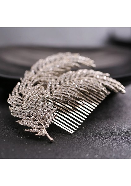 Resim Olarak Güzel Gelin Saç Aksesuarları Kristal Saç Tarakları Düğün Saç Klipleri Saç Kadınlar Takı Bırakır Gelin Headdress Süsler (Yurt Dışından) modelleri