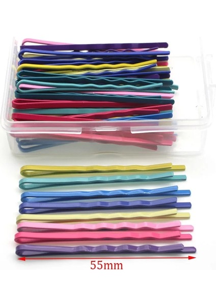 Karışık 02 Kutusu Renkli Dalga U-Şekilli Bobby Barrette Saç Klipleri Kızlar Için Kadınlar Saç Diy Takı Yapımı Tokalar Aksesuarları (Yurt Dışından)