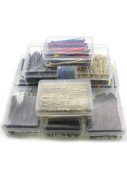 Karışık 02 Kutusu Renkli Dalga U-Şekilli Bobby Barrette Saç Klipleri Kızlar Için Kadınlar Saç Diy Takı Yapımı Tokalar Aksesuarları (Yurt Dışından) fiyatları