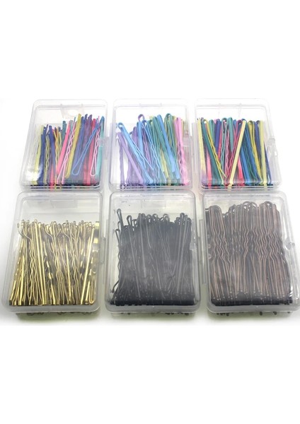 Karışık 02 Kutusu Renkli Dalga U-Şekilli Bobby Barrette Saç Klipleri Kızlar Için Kadınlar Saç Diy Takı Yapımı Tokalar Aksesuarları (Yurt Dışından) modelleri