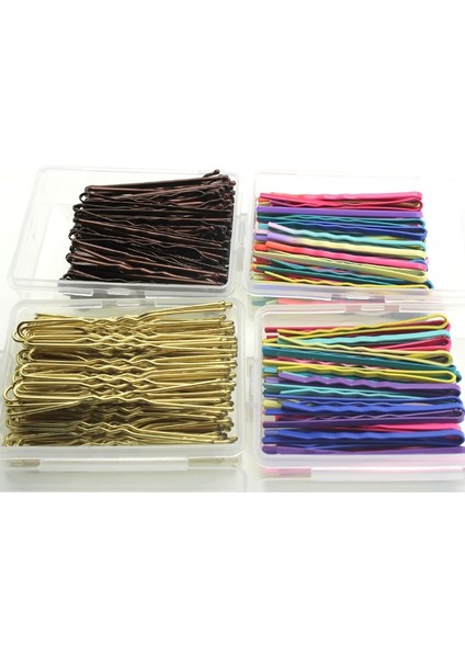 Karışık 02 Kutusu Renkli Dalga U-Şekilli Bobby Barrette Saç Klipleri Kızlar Için Kadınlar Saç Diy Takı Yapımı Tokalar Aksesuarları (Yurt Dışından) indirimleri