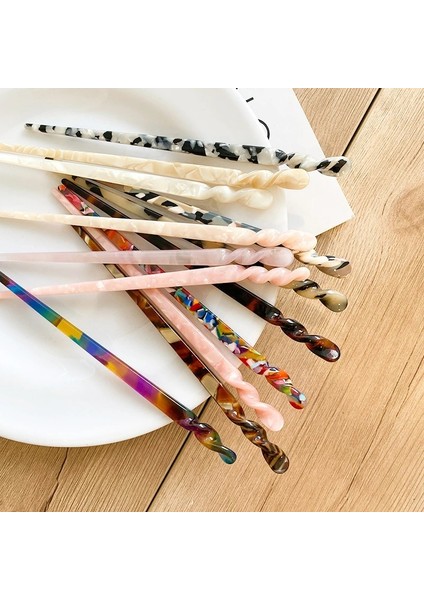 H Asetat Saç Çubukları Moda Tarzı Tokalar Saç cl Vintage Chopstick Düğün Şapkalar Saç Takı Aksesuarları (Yurt Dışından) modelleri
