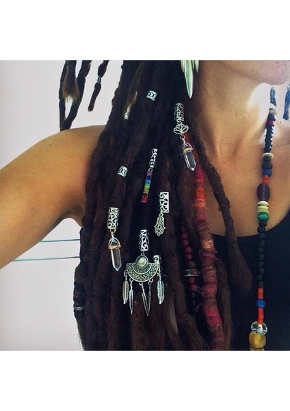 AD--019 Gökkuşağı Kristalleri, Kristal Loc Boncuklar, Korkunç Boncuklar, Dreadlock Boncuklar, Titanyum Kuvars, Kristal Korku Boncuklar, Saç Aksesuarları (Yurt Dışından) fırsatları