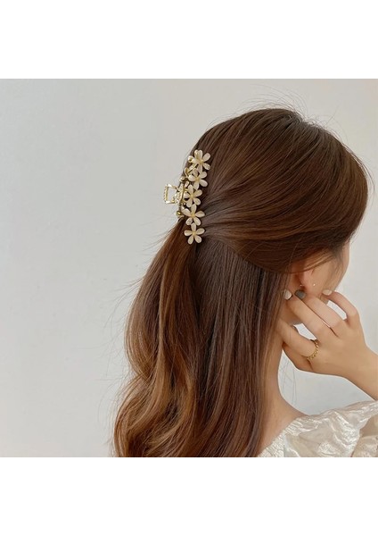 Sfz-3 2021 Yeni Mizaç Çiçek Taklidi Köpekbalığı Klip Yakalamak Klip Headdress Saç Yakalamak Geri Kafa Firkete Saç Aksesuarları Takı (Yurt Dışından) modelleri