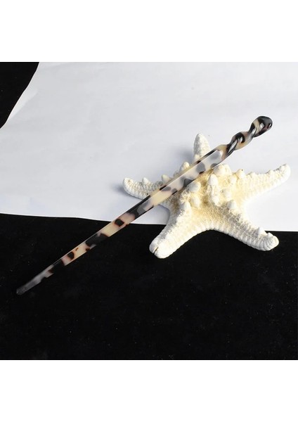 No.15 Boyutu Fashioese Tarzı Saç Sopaları Vintage Asetat Chopstick Kadın Saç Saç Klipleri Tokalar Düğün Saç Takı Aksesuarları (Yurt Dışından)