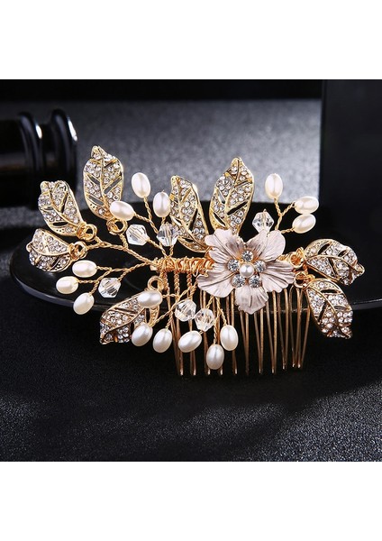 HS-J4559 Gelin Düğün Saç Aksesuarları Kadınlar Için Kristal Saç Tarak Klipler Rhinestone Saç Takı Gelin Başlığı Parti Nedime Hediye (Yurt Dışından) fiyatları