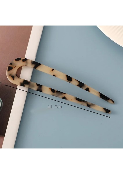 No.14 Boyutu Moda Asetat Saç Çubukları Kadınlar Için Kabuk Saç Tokası Saç U Şekli Kız Tokalar Saç Topuz Makinesi Düğün Saç Aksesuarları (Yurt Dışından) indirimleri