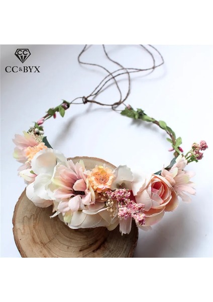 SU0892 Bilezik cc Düğün Kafa Bandı Çiçek Saç Bandı Saç Takı Charms Nişan Aksesuarları Gelin Nedime Için 100% El Yapımı Şapkalar AT06 (Yurt Dışından) fiyatları