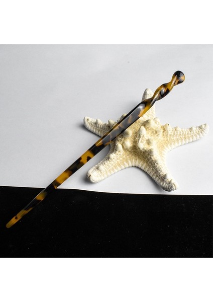 No.7 Boyutu Fashioese Tarzı Saç Sopaları Vintage Asetat Chopstick Kadın Saç Saç Klipleri Tokalar Düğün Saç Takı Aksesuarları (Yurt Dışından) fırsatları