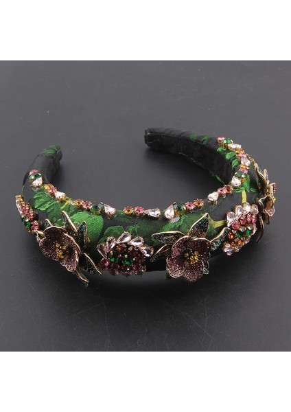 No.3 Boyutu El Yapımı Düğün Taç Sünger Saç Aksesuarları Gelin Tacı Lüks Vintage Güneş Inci Çiçek Saç Bantları Kristal HAIRBAND474 (Yurt Dışından) fiyatları