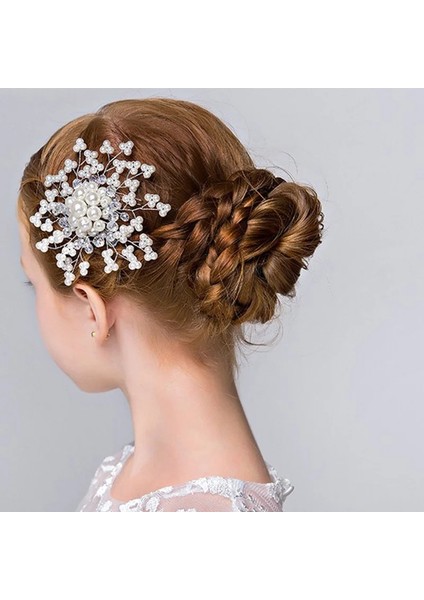D 1 Adet Kırmızı Inci Kristal Kadın Saç Tarakları Headdress Gelin Tiaras Başlığı Saç Takı Düğün Gelin Saç Aksesuarları Forseven (Yurt Dışından) indirimleri