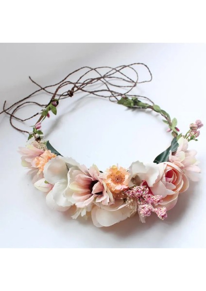 TS054-5 cc Düğün Kafa Bandı Çiçek Saç Bandı Saç Takı Charms Nişan Aksesuarları Gelin Nedime Için 100% El Yapımı Şapkalar AT06 (Yurt Dışından) indirimleri