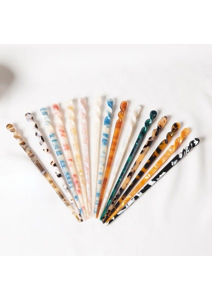 No.4 Boyutu Sıcak Satış Çin Tarzı Saç Çubukları Vintage Asetat Chopstick Kadın Tokalar Saç cl Düğün Saç Takı Aksesuarları (Yurt Dışından) modelleri