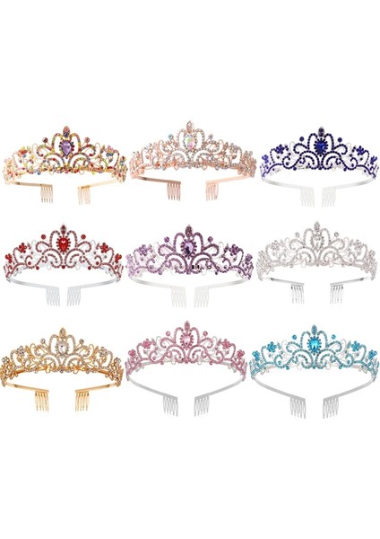 Taç Stili 1 Gül Altın Moda Gelin Tiaras Basit High-End Headdress Alaşım Gelin Yaprak Çiçek Kafa Taç Kafa Bandı Taç Headdress Hediye Takı (Yurt Dışından) fiyatları