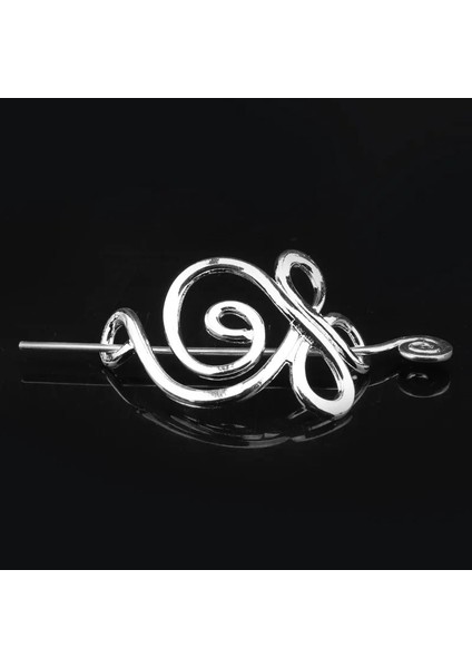 Resim Olarak Viking Saç Tokaları Takı Celtics Knots Taç Vintage Metal Çubuk Slayt Saç Klipleri Iskandinav Mitolojisi Kadın Saç Süsleri (Yurt Dışından)