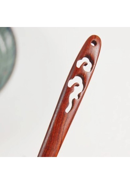 Içinde Vintage Hairarved Ahşap Sandal Ağacı Çin Tarzı Çubuklarını Saç Sopa Etnik Saç Tokası Kadın Takı Aksesuarları (Yurt Dışından)