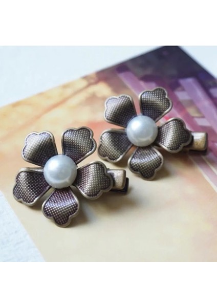 C98 Kadın Inci Saç Tokası Metal Retro Vintage Tokalar Timsah cl Moda Takı Aksesuarları Yaz Şapkalar Hairwear Hediye (Yurt Dışından) fırsatları