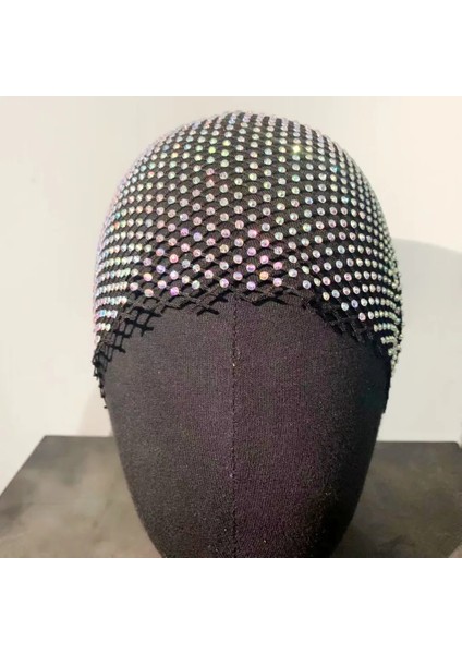 Siyah Sıcak Moda Rhinestone Başörtüsü Kafa Saç Aksesuarları Kadınlar Için Parti Bling Kristal Şapka Şapka Başlığı Saç Takı (Yurt Dışından) fırsatları