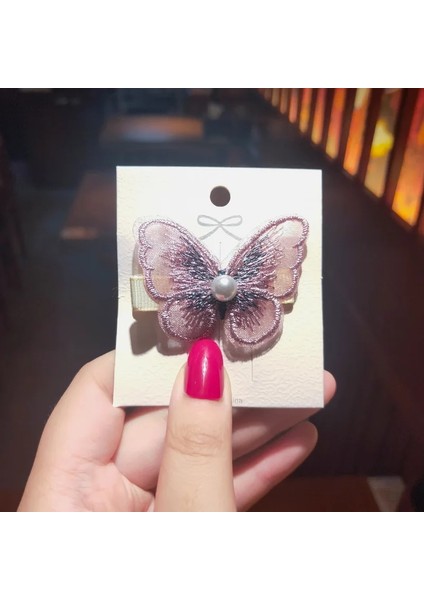 HH010-27 Kadınlar Için 2 Adet Kore Tokalar Uzun Püskül Saç Aksesuarları Inci Örgülü Saç Zinciri Artefakt Kafa Takı Düğün Ziyafet Mücevher (Yurt Dışından)