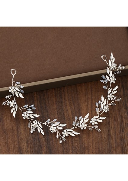 Açık Sarı Renk Gelin Saç Bantları Düğün Saç Aksesuarları Tiara Rhinestone Inci Kafa Bandı Kadın Saç Takı Gelin Saç Bantları El Yapımı Aksesuarlar (Yurt Dışından) indirimleri
