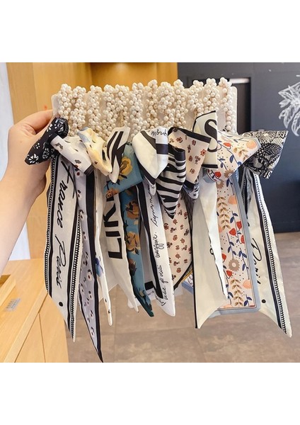 Saç Bantları Tarzı No.21 Boyutu Kadın Kafa Bandı Lastik Bant Saç Yay Demetleri Kafa Halat Ipek Eşarp Kadın Kravat Saç Inci Kurdele Takı Saç Yüzük Aksesuarları Lot (Yurt Dışından) indirimleri