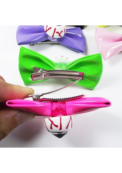 No.3 Boyutu Punk Yay Göz Küresi Firkete Harajuku Cutey Moda Charm Komik Renkli Serin Geometri Kadınlar Için Saç Aksesuarları Hediyeler Yeni Parti (Yurt Dışından) indirimleri