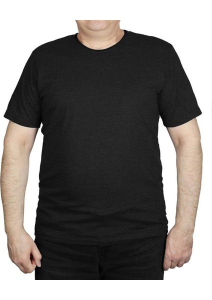 T-Shirt 51645 Battal Bisiklet Yaka
