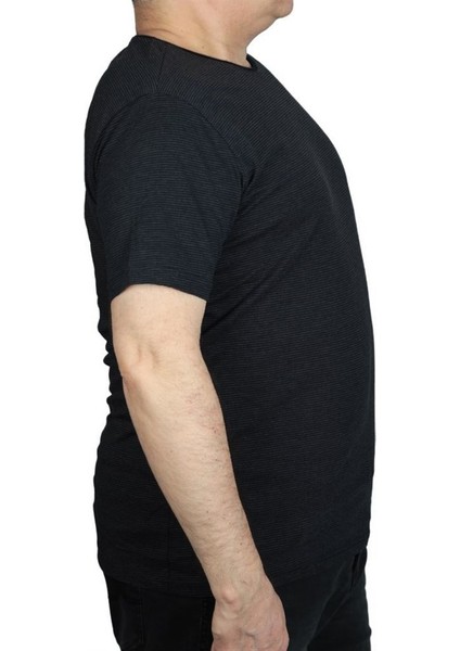 T-Shirt 51645 Battal Bisiklet Yaka modelleri