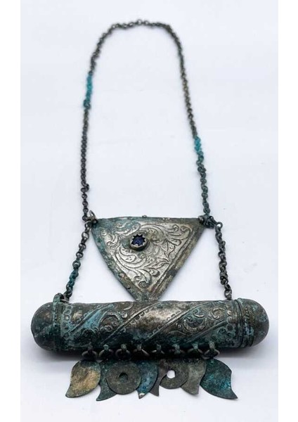 Osmanlı Dönemi Gümüş Zincirli Hamayır AOB2967 modelleri